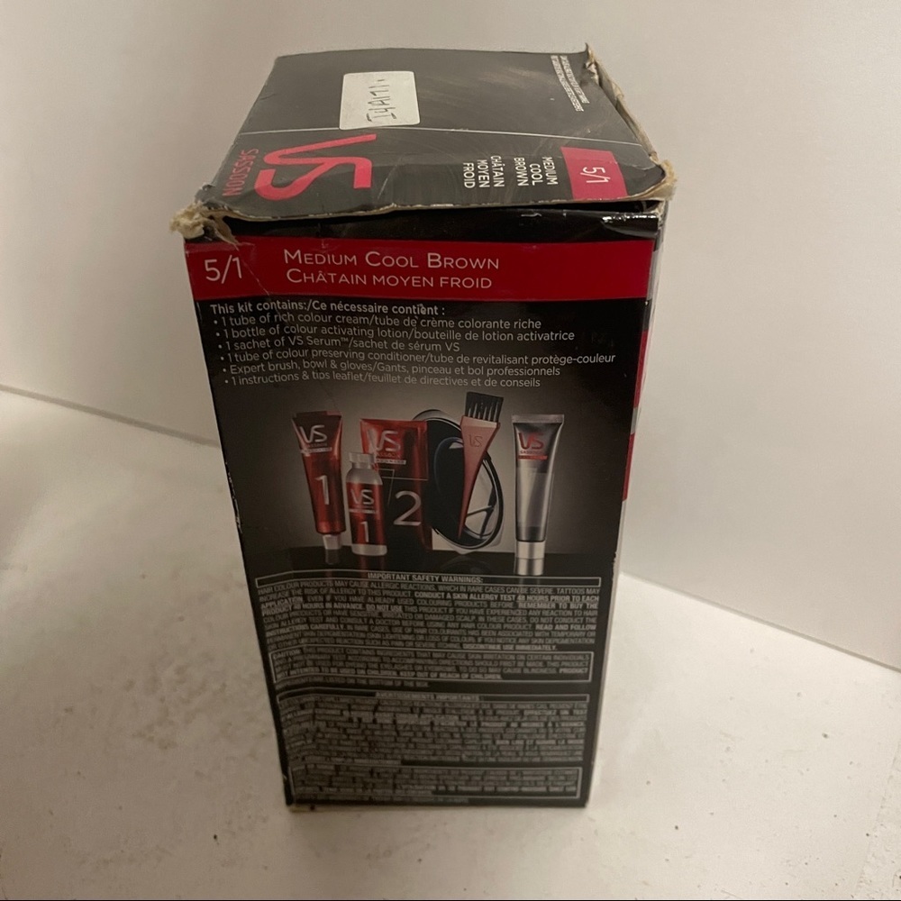 Vidal Sassoon Salonist Hair Treats Roots Kit 5/1 Medium Cool Brown - Picture 2 of 5